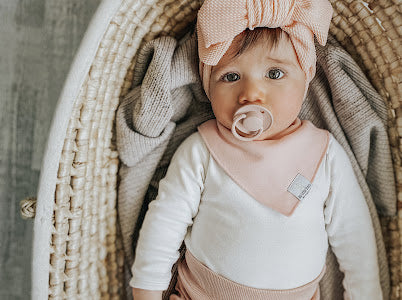 Pale Pink Dribble Bib