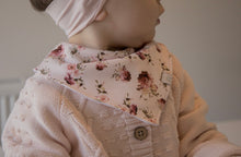 Pink Floral - Dribble Bib