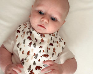 Bear Forrest- Organic Dribble Bib