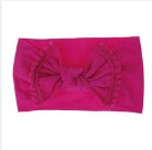 Stretchy Pom Pom Bow Headbands