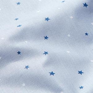 Moses Basket Fitted Sheet - Stellar Blue