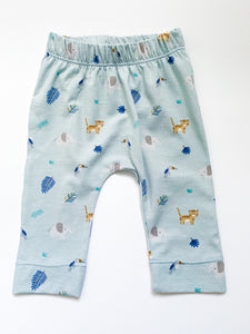 Baby Pants - Blue Jungle Animals