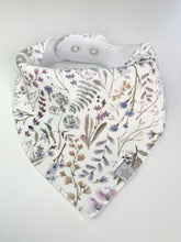 Lilac Wildflowers - Dribble Bib