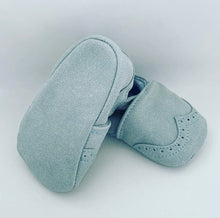 Blue Baby Moccasins