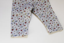 MLS Leggings - Blue Mini Roses 0-3Mths