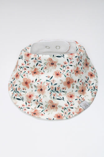 Spring Bloom - Organic Round Dribble Bib