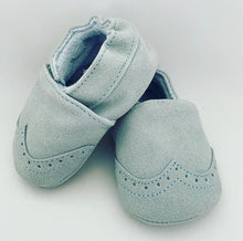 Blue Baby Moccasins