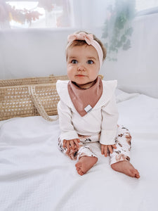 Old Rose - Organic Dribble Bib