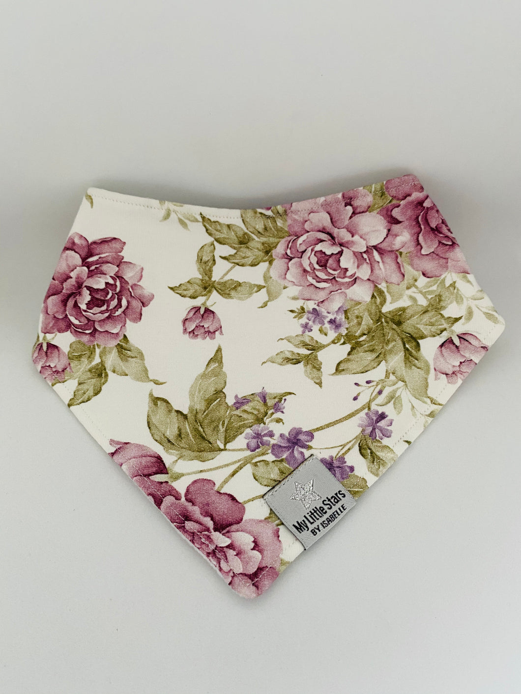 JESSIE PURPLE - Organic Dribble Bib