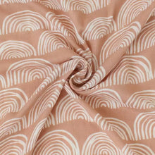 Muslin Square - Soft Terra Rainbow