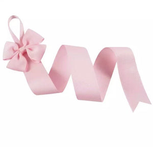 Baby Pink Hair Bow Clips Holder