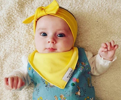 LIMITED EDITION Easter Yellow - Dribble Bib