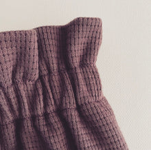 Mini Waffle Jersey Bloomers - Plum