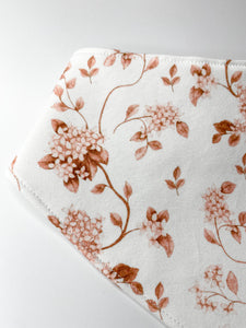 Dusty Rose Hydrangea - Dribble Bib