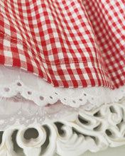 Red Gingham Skirt