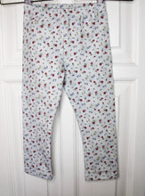 MLS Leggings - Blue Mini Roses 2-3Yrs