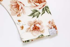 MLS Leggings - Coral Blooms 0-3Mths