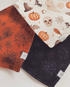 Limited Edition - Halloween 3 Pack Organic Dribble Bib