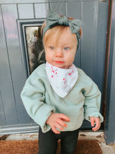 White Snowman - Dribble Bib