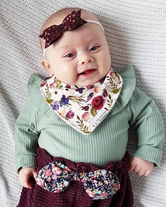 'LUNA' Organic Dribble Bib