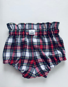 Red & White Tartan Brushed Cotton Bloomers