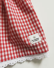 Red Gingham Skirt